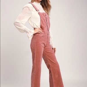 Lulus’s corduroy overalls